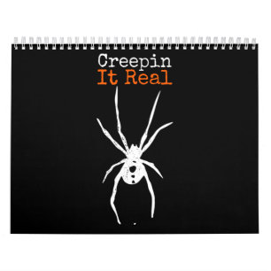 Calendrier Spider G Drôle Costume Halloween - Creepin It Real