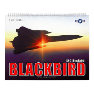 CALENDRIER SR-71 BLACKBIRD