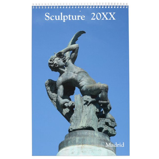 Calendrier Statues et sculptures de 12 mois (Protection)