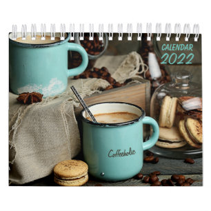Calendrier Style Agricole Café rustique Deux Page Petit Cale