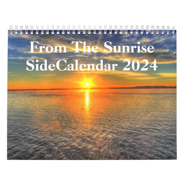 Calendrier Sunrise Side 2024 (Protection)