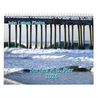Calendrier Surfing The Huntington Beach Pier 2026