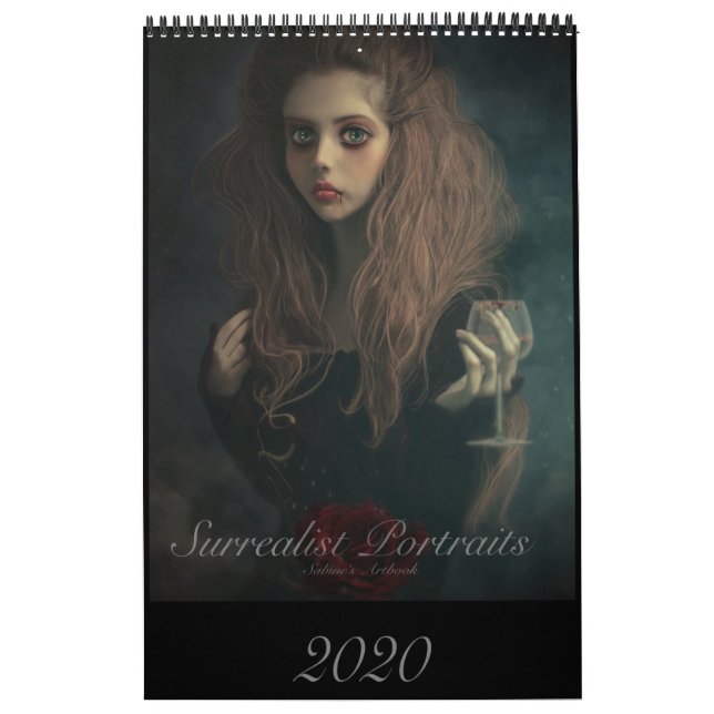 Calendrier Surrealist Portraits - (Protection)