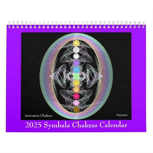 Calendrier Symbala Chakras 2025 (Protection)