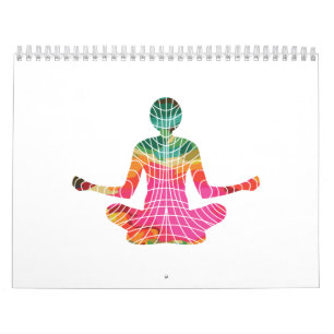 Calendrier Symbole de méditation de la géométrie sacrée d