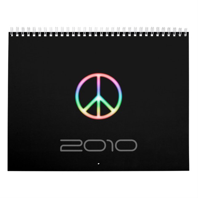Calendrier Symbole de paix impressionnant (Protection)