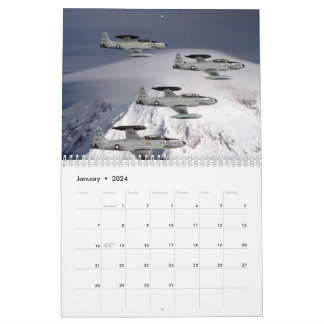Calendrier T-33 Étoiles de tir