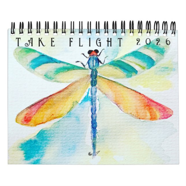 Calendrier Take Flight Two Page Calendar (12-month) (Protection)
