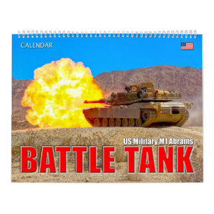 Calendrier TANK DE BATAILLE - M1 Abrams