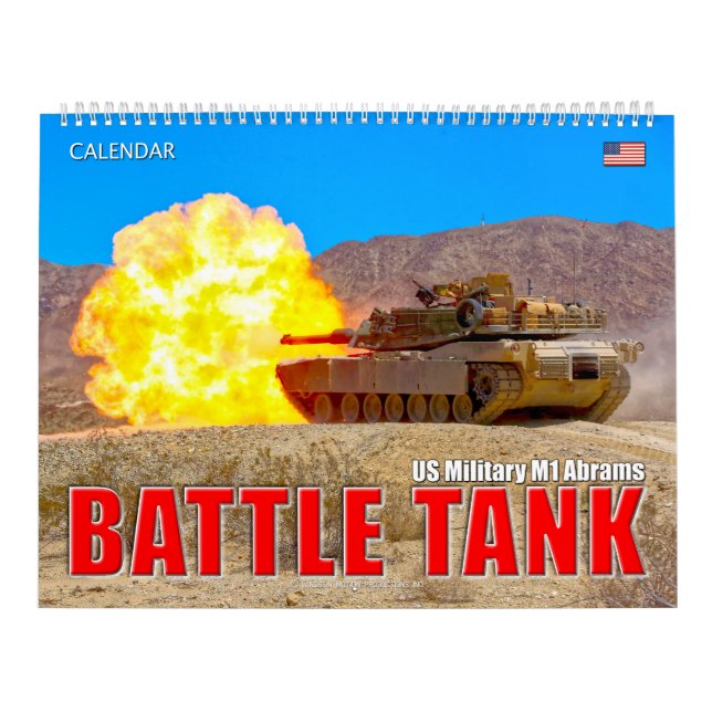 Calendrier TANK DE BATAILLE - M1 Abrams (Protection)
