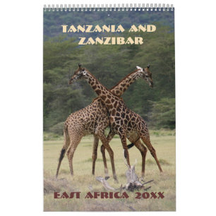 Calendrier Tanzanie et Zanzibar
