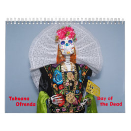 Calendrier Tehuana Ofrenda - Jour des Morts