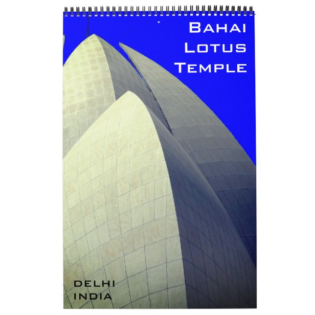 Calendrier temple du lotus delhi (Protection)