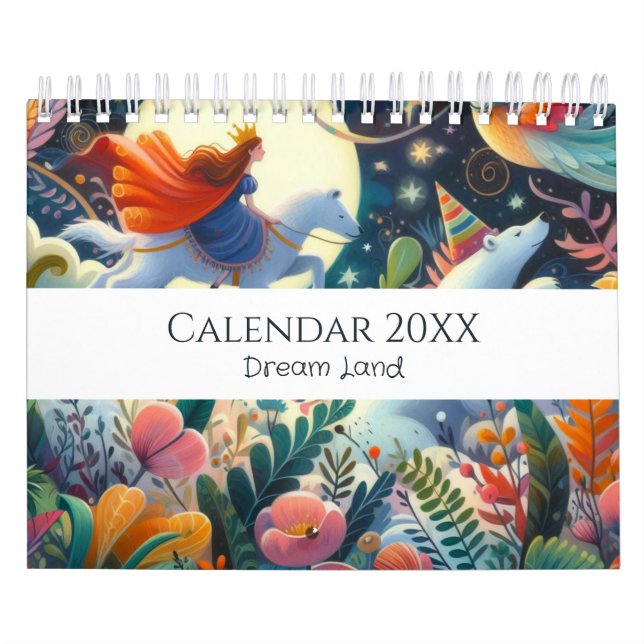 Calendrier Terre de rêve lunaire (Protection)
