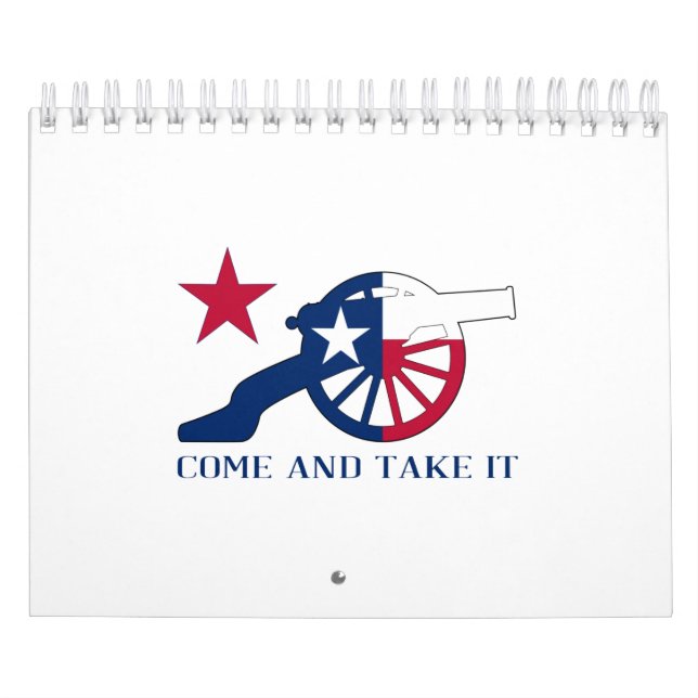 Calendrier Texan Cannon Venez Le Prendre (Protection)