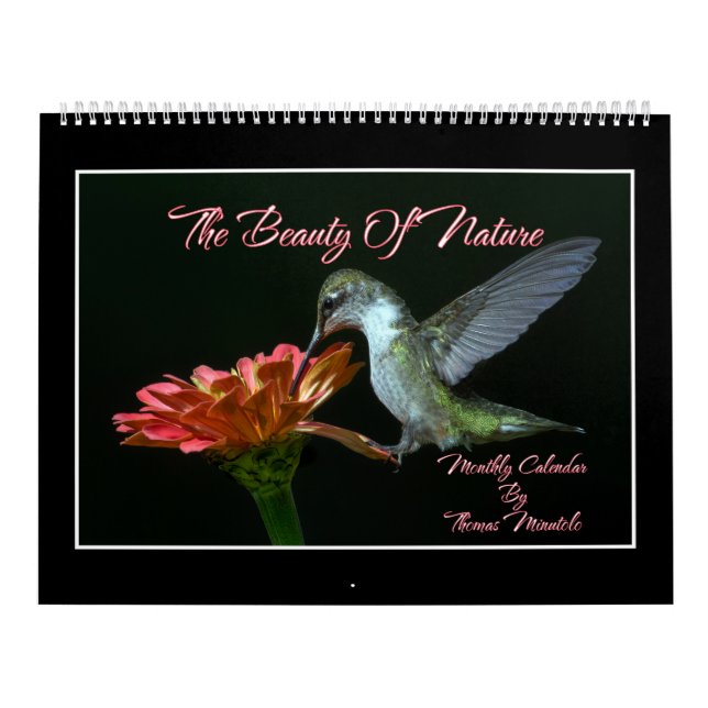 Calendrier The Beauty Of Nature Monthly Calendar (Protection)
