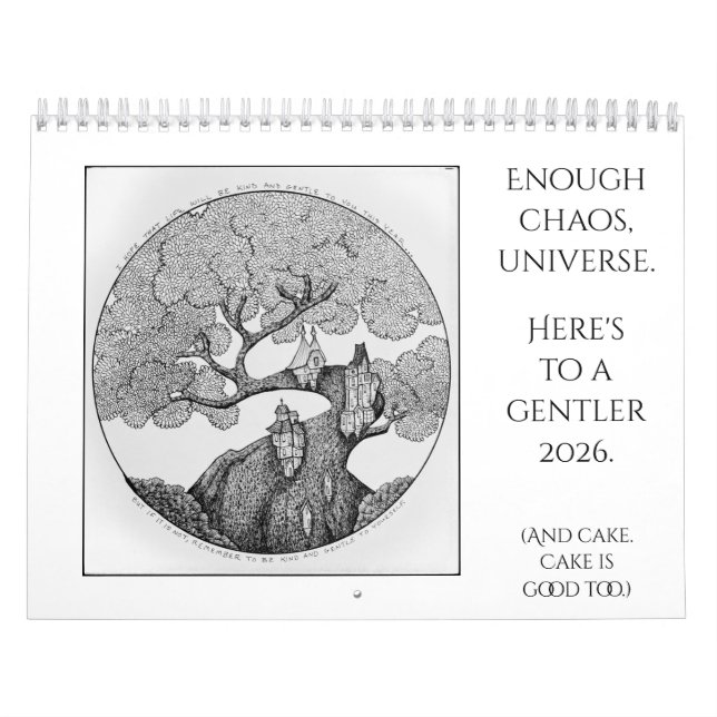 Calendrier The Bloggess 2026 calendar (Protection)