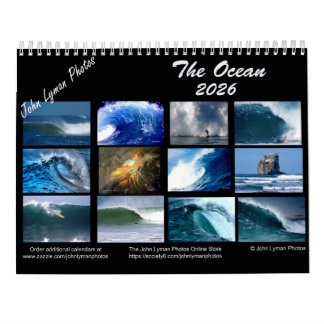 Calendrier The Ocean 2026 Calendar