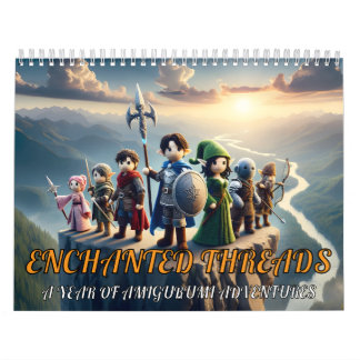 Calendrier Threads enchantés : Une année d'aventures Amigurum