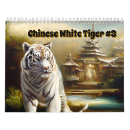 Calendrier Tigre blanc chinois #3