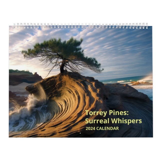 Calendrier Torrey Pines : Whispers Surreal (Protection)