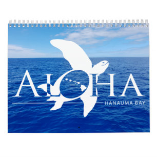 Calendrier Tortues 2019 d'Hawaï