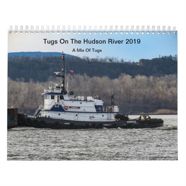 Calendrier Tractions subites sur le fleuve Hudson 2019 un (Protection)