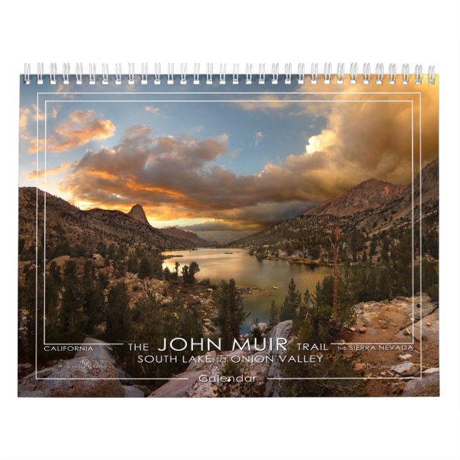 Calendrier Trail John Muir - Lac Sud - Vallée de l'Onion - (Protection)