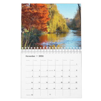 Calendrier Tranquillité de la faune du parc londonien