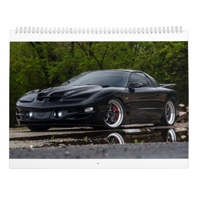 Calendrier Trans Am (Dos)