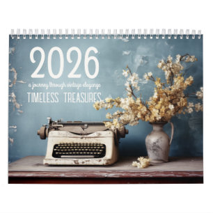 Calendrier Trésors Intemporels - Élégance Vintage