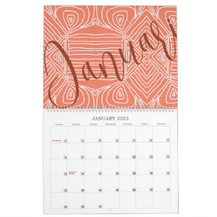 Calendrier Tribal africain swahili