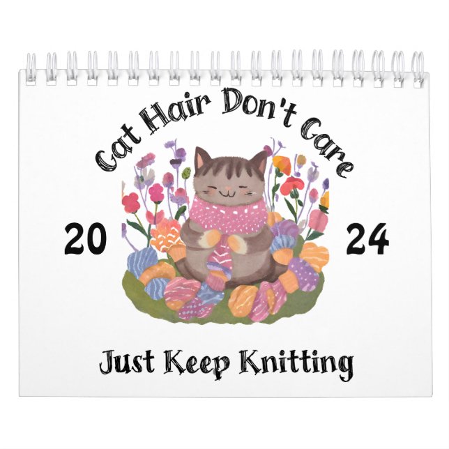 Calendrier Tricot de chat (Protection)