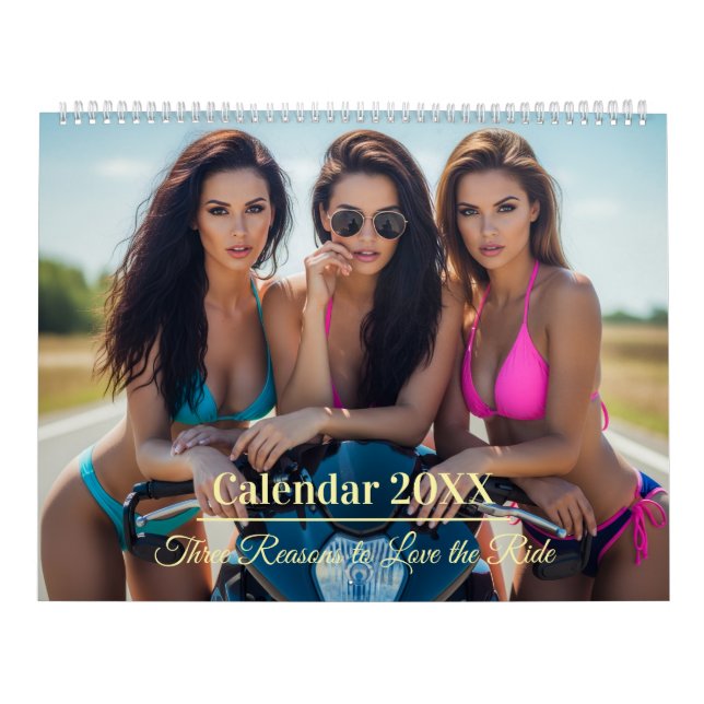 Calendrier Trois raisons d'aimer la promenade - Les filles bi (Protection)