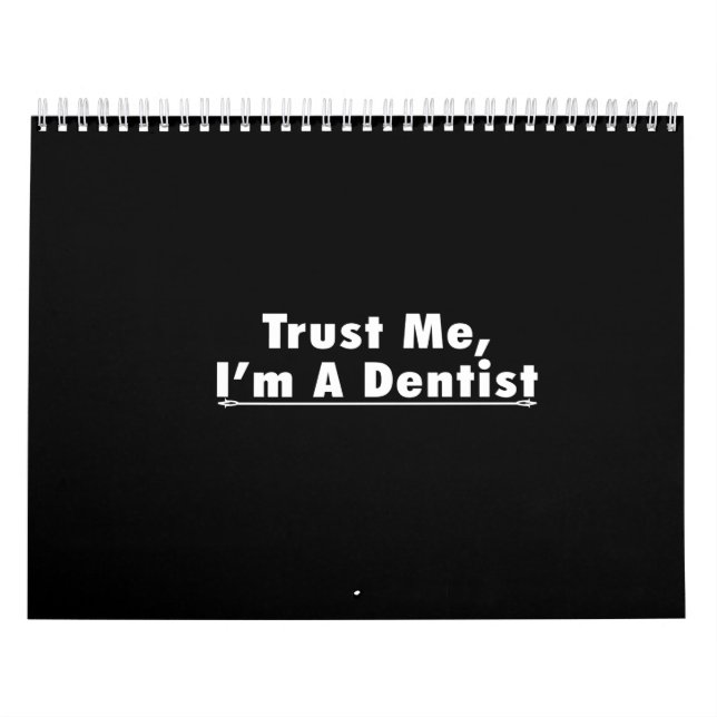 Calendrier trust me i'm a dentist (Protection)