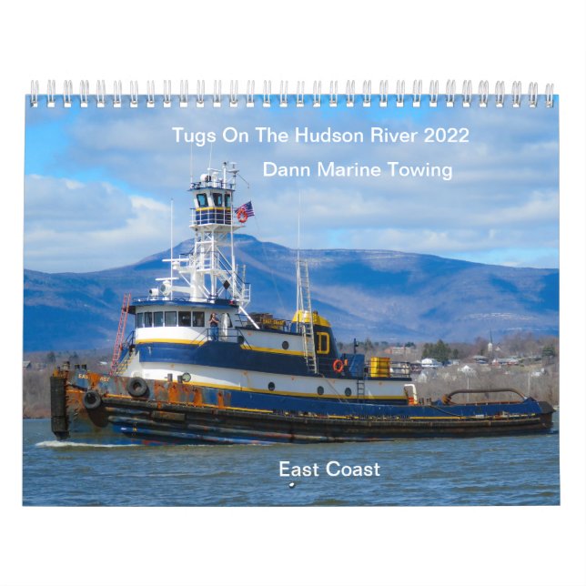 Calendrier Tugs Sur La Rivière Hudson 2022 Dann Marine Towing (Protection)