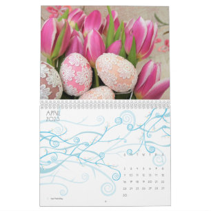 Calendrier Tulip Flowers Beau Amsterdam Paysage 2025