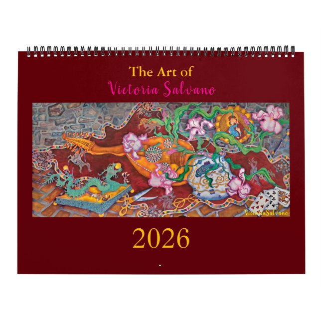 Calendrier Two Page MediumCalendar, White Calendar (Protection)