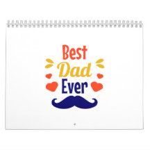 Typographie du plus beau papa qui soit