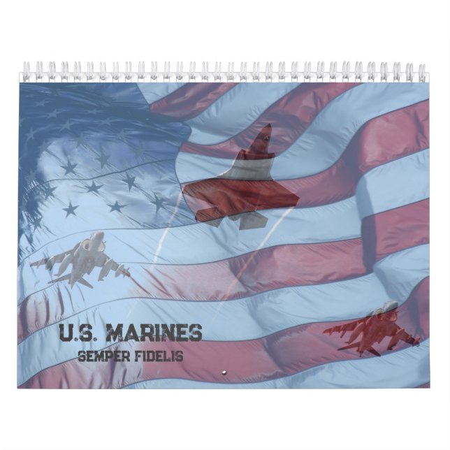 Calendrier U.S. Marines Calendar (Protection)