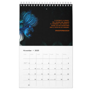 Calendrier Un changement soudain dans le jardin Italie