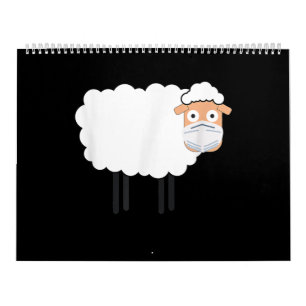 Calendrier Un Mouton Portant Un Masque   Don de l'amant du mo