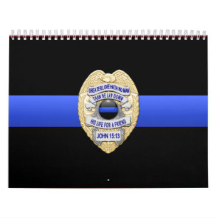 Calendrier Un plus grand insigne d'amour amincissent Blue