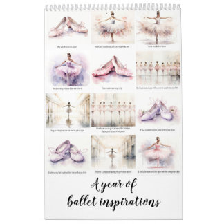 Calendrier Une année d'inspiration ballet