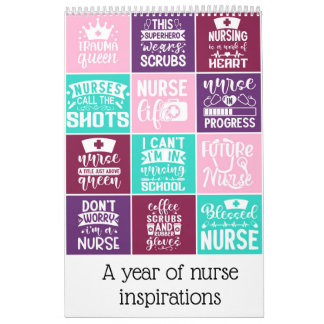 Calendrier Une année d'inspiration infirmière