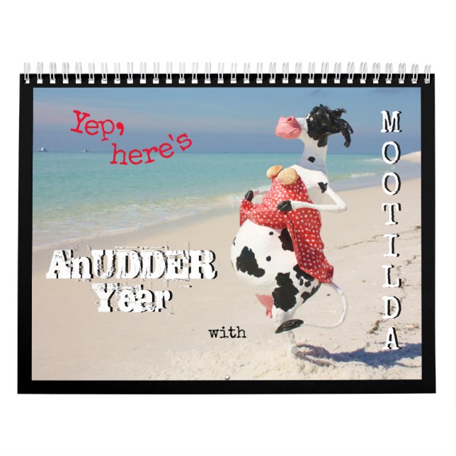 Calendrier Une année UDDER vous fera rire de la Motilda (Protection)