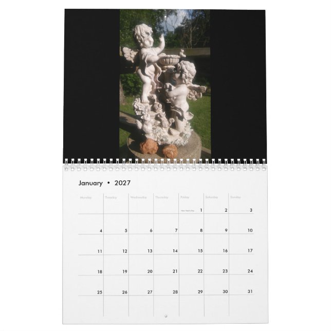 CALENDRIER UNIVERSEL AMÉRICAIN 2026 (Jan 2027)