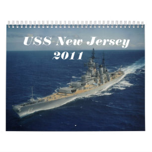 Calendrier USS New Jersey