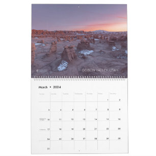 Calendrier Utah jusqu'à 24 mois!