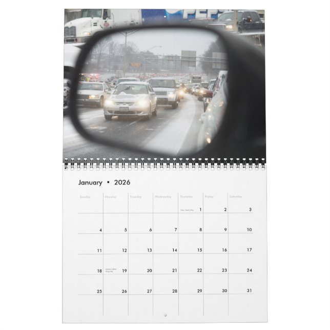 Calendrier v2 de l'entreprise 2015 de foyer (Jan 2026)